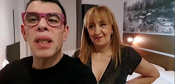  Bruno Invita a un Amigo a que se Folle a Su mujer Maria y acaban los tres follando